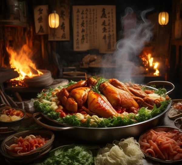 火锅鸡，探秘地方美食的起源与文化传承