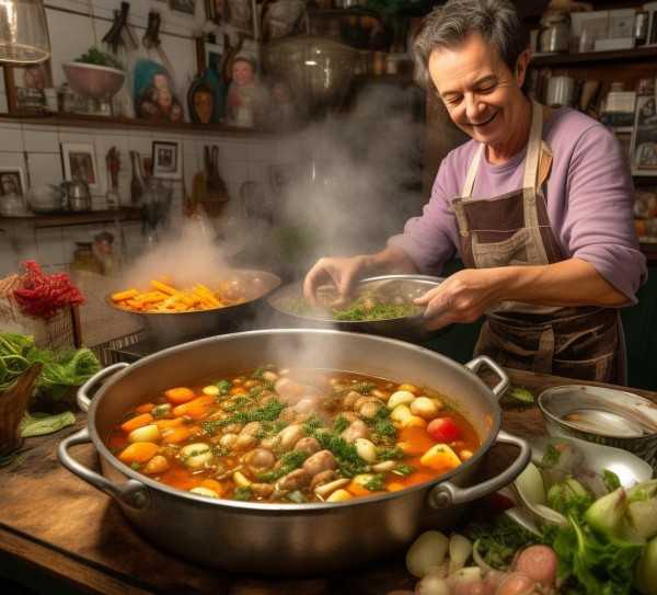 家常羊肉汤，香浓美味一锅煮