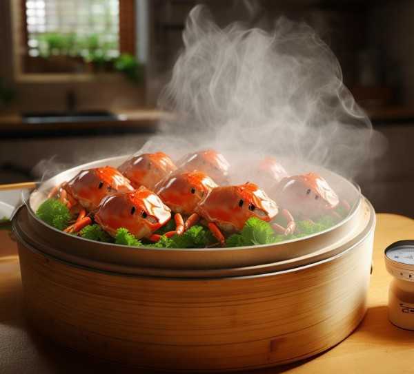 螃蟹蒸至恰到好处的烹饪时间指南