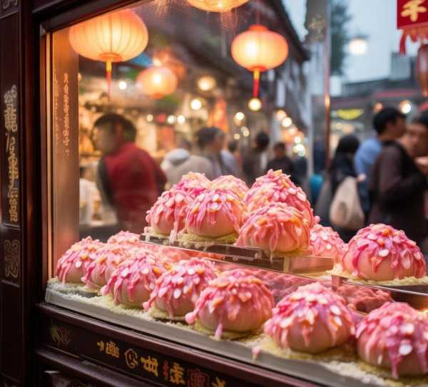 无锡梅花糕，一糕一世界，品味无锡独特风味