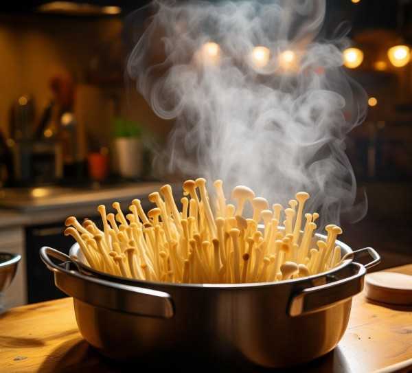 金针菇烹饪最佳时长揭秘，煮多久才熟？