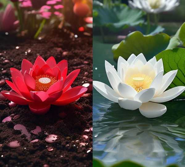 红莲与白莲，营养与功效之争，谁更胜一筹？