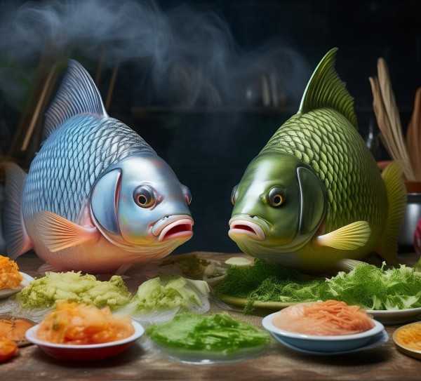 青鱼对决草鱼，一场味蕾争霸，谁将独占鳌头？