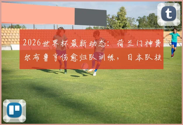 2026世界杯最新动态：荷兰门神费尔布鲁亨伤愈归队训练，日本队核心远藤航伤退影响分析